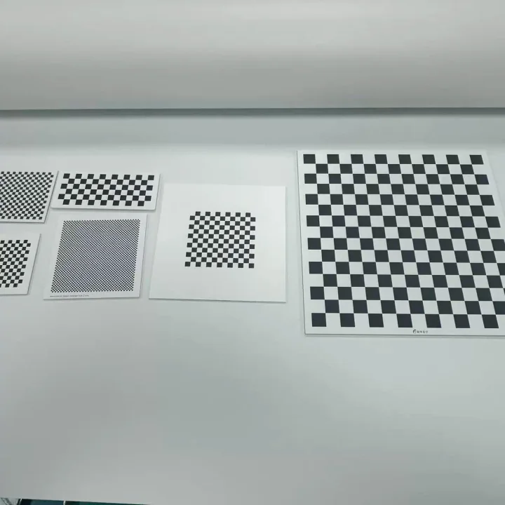 锐华光学高精度玻璃棋盘格标定板光学元件黑白格子测试板DM码板