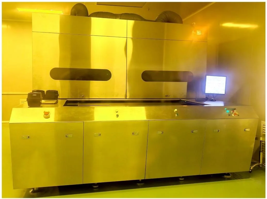Photolithography & exposure equipment, equipment photo from the company brochure