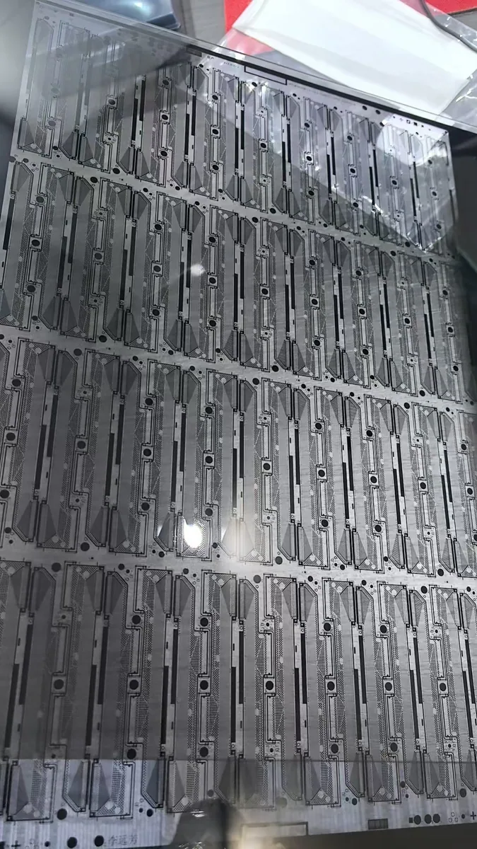 光掩模版重复图形与拼版版面
